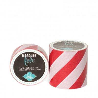 Heidi Swapp Marquee Washi Tape - Rote Washi Tape Rote Streifen